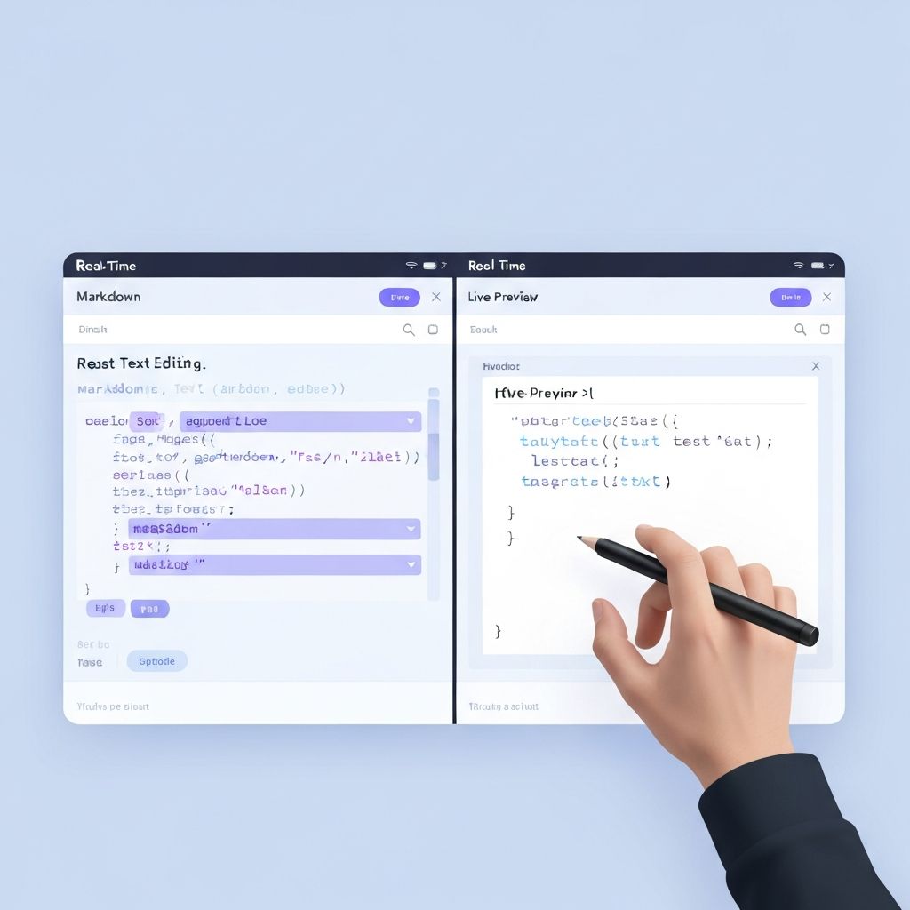 Editor de Markdown en línea con vista previa en vivo - Edición en tiempo real