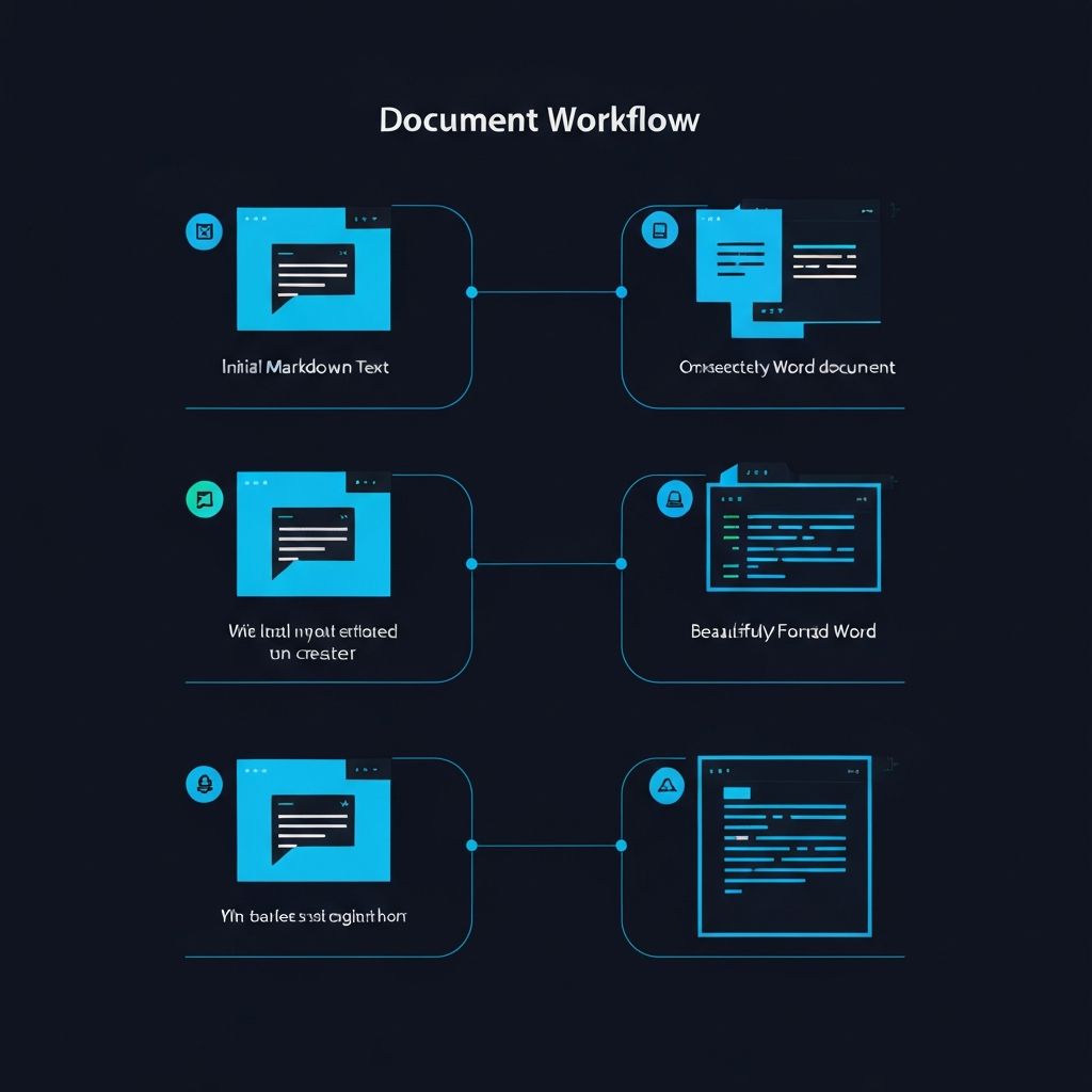 Document conversion workflow